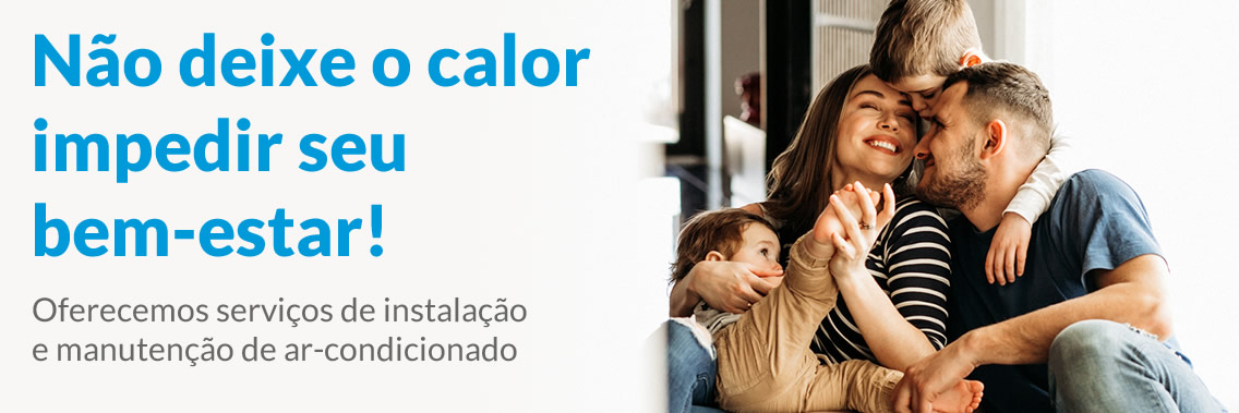 Não deixe o calor impedir seu bem-estar! Oferecemos serviços de instalação e manutenção de ar-condicionado. 